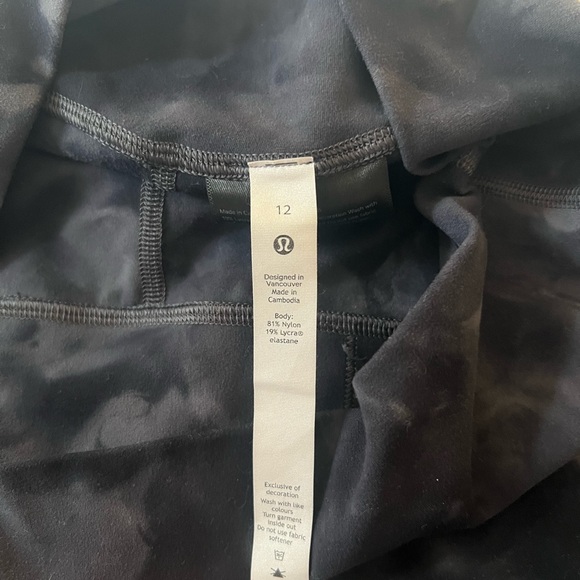 Lululemon Athletica Dark Gray Leggings - Picture 2 of 6